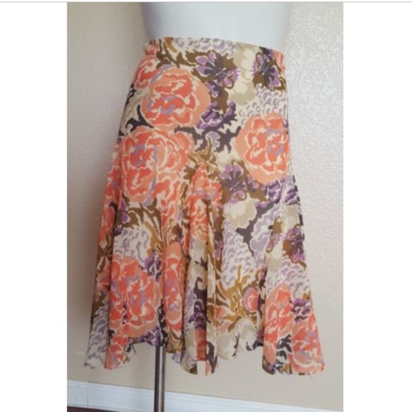 Ralph Lauren Dresses & Skirts - Ralph Lauren Georgette Floral Peasant Skirt 3X